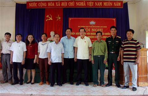 Tiếp xúc cử tri tại Thanh Hóa, Bộ trưởng Đào Ngọc Dung: Đảm bảo mọi người có công đều được hưởng các chính sách ưu đãi của Đảng, Nhà nước